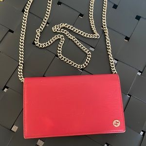 Gucci Wallet on Chain - AUTHENTIC